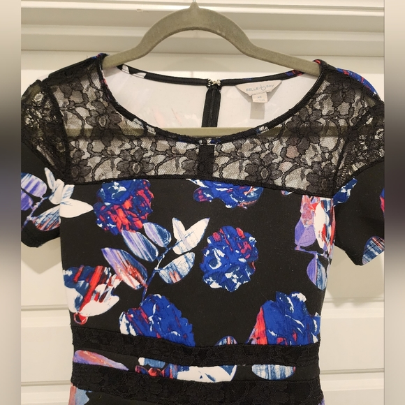 Belle Sky Floral and Lace Dress size XS - Picture 12 of 12